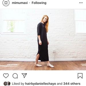 Mimu maxi slim dress